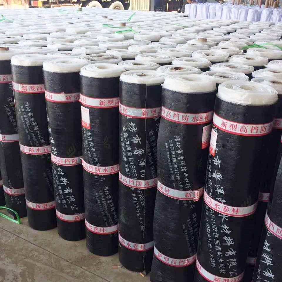 PE Film Sbs APP Modified Bitumen Aspalt Waterproof Membrane for Roofing