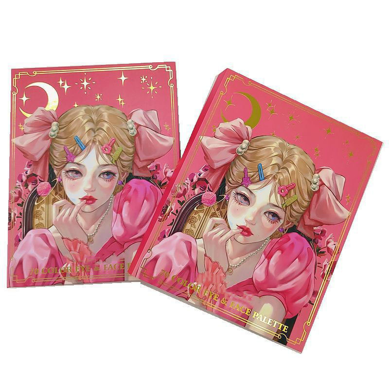 Multi-Function Eyeshadow Palette Set Easy to Apply with Brushes Set