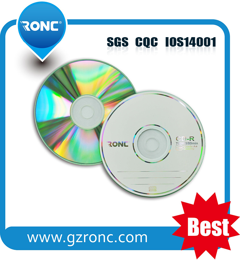 Чистые CD-R диски для струйной печати Full Face