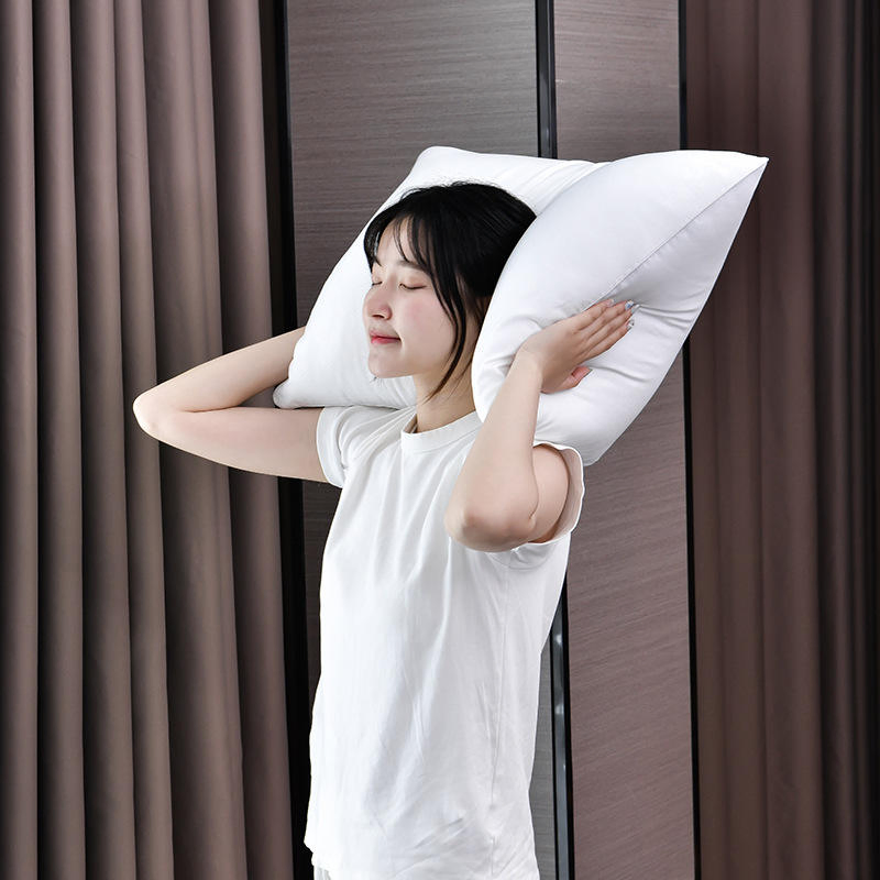 Ортопедическая подушка для шеи с хлопковым наполнителем 1000г