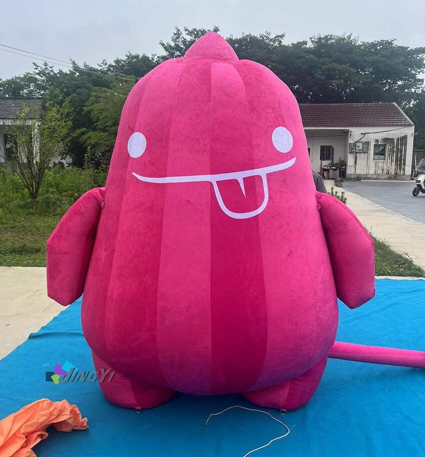 Custom Large Inflatable plush Inflatables Mascot furry toy rabbit Model Advertising Holiday Decoration