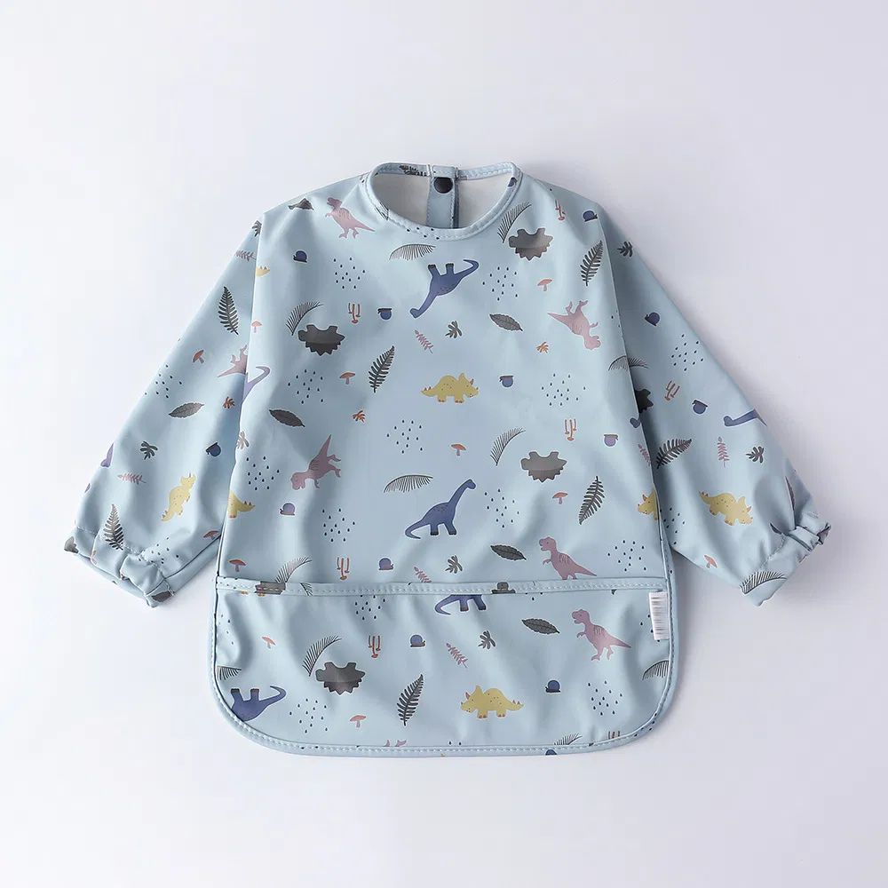 Baby Overalls Anti-Dirt & Waterproof Bib for Easy Feeding