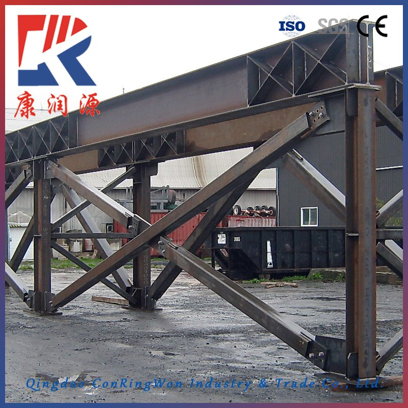 Stable Light Steel Structure Construction for Air Bridge