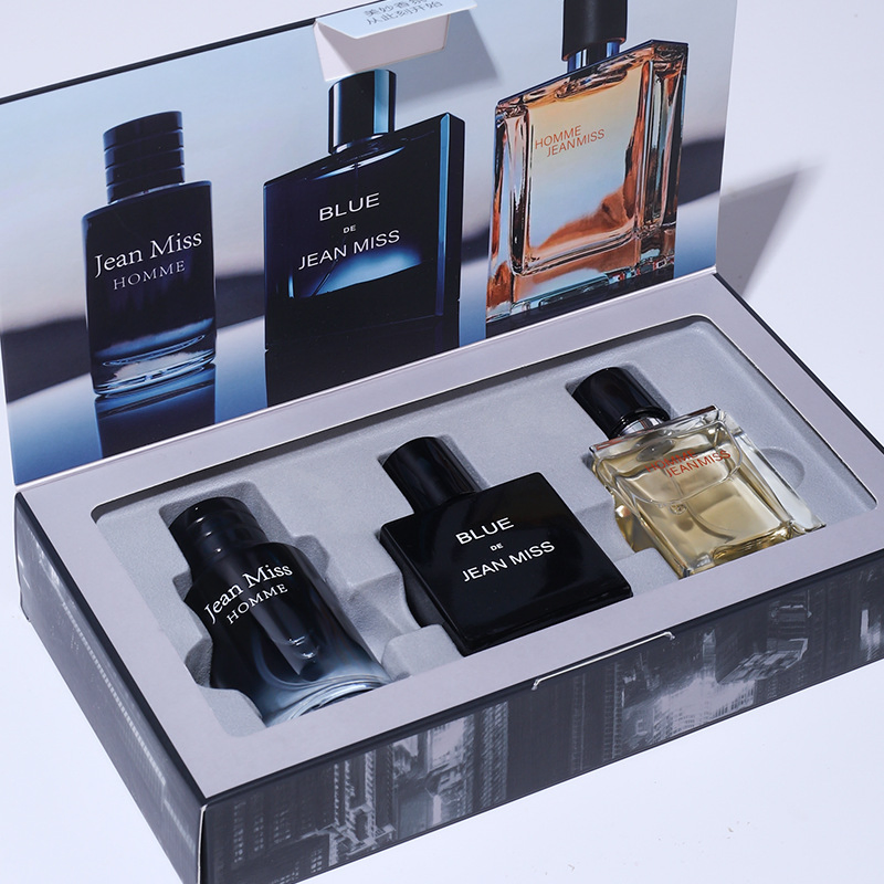Small Town Yixiang Men's Cologne Set Lasting Fragrance Cross-Border Trade Explosions Ladies Perfume Gift Box Wholesale