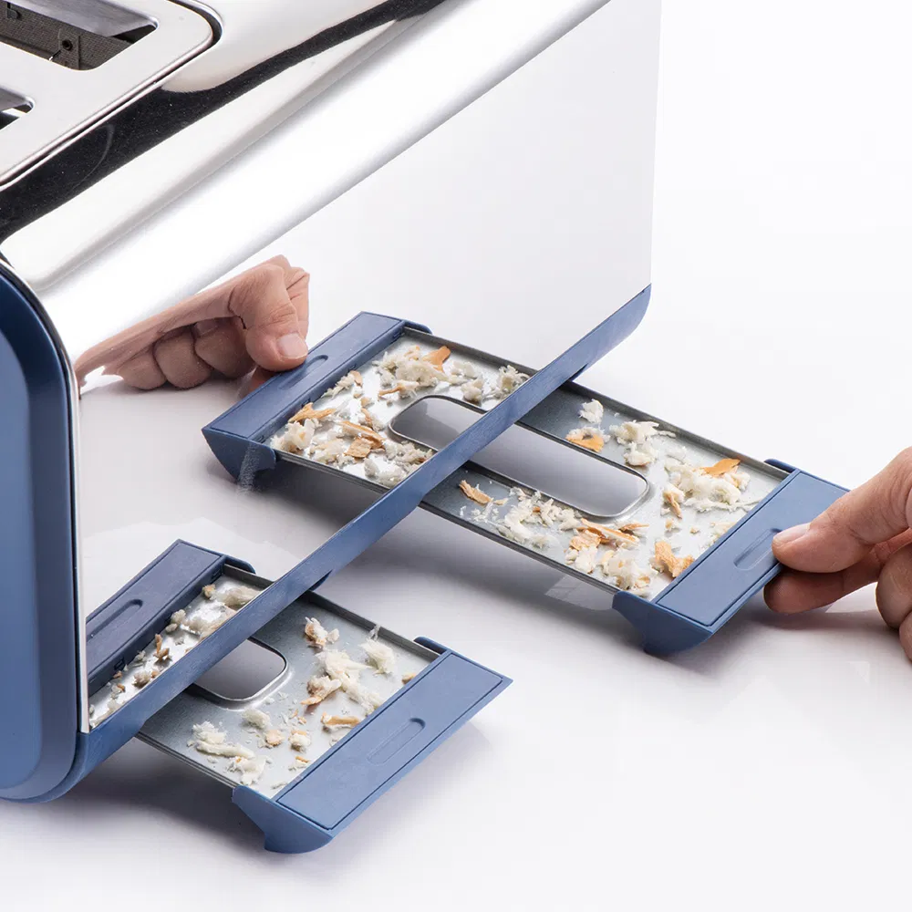 New Design Hot Sell Sandwich Electric 4 Slice Stainless Steel Smart Bread Toaster