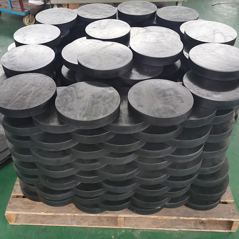 Rubber Seismic Isolation Pedestal Elastomeric Bearing Pad Bridge Rubber Support for Bridge for Highway Bridge