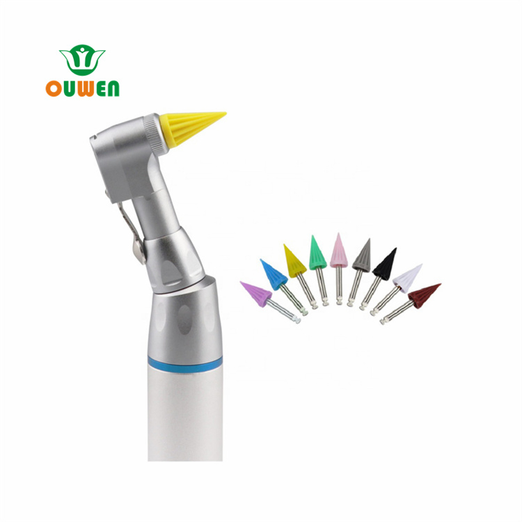 Ouwen Manufacture J-1 Brown Tapered Dental Prophy Polishing Cup Hard