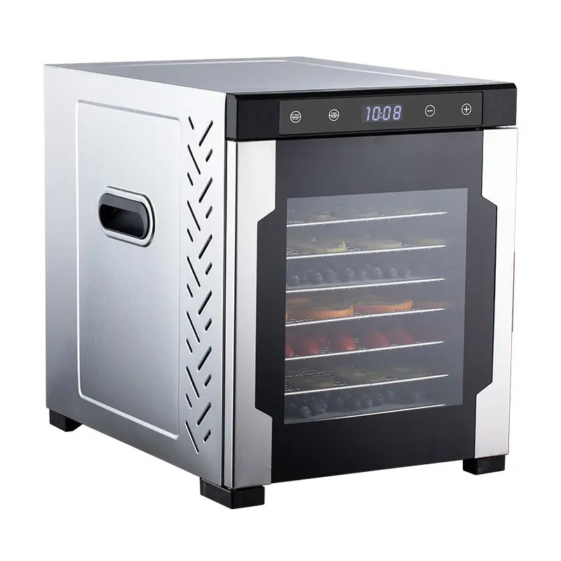 10 Racks Stainless Steel Home Use Electric Food Dehydrator Commercial Fruit Dehydrator
