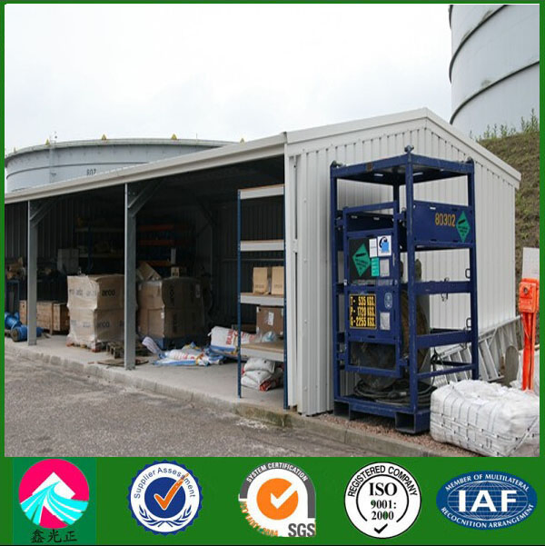 New Easy Assembled Prefabricated Steel Structure Garage