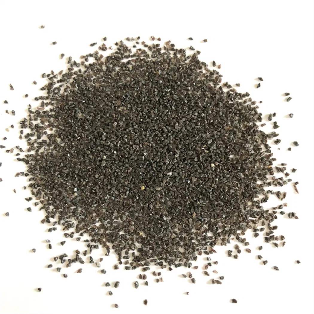 Коричневый электрокорунд фракция 1-3 мм для огнеупоров