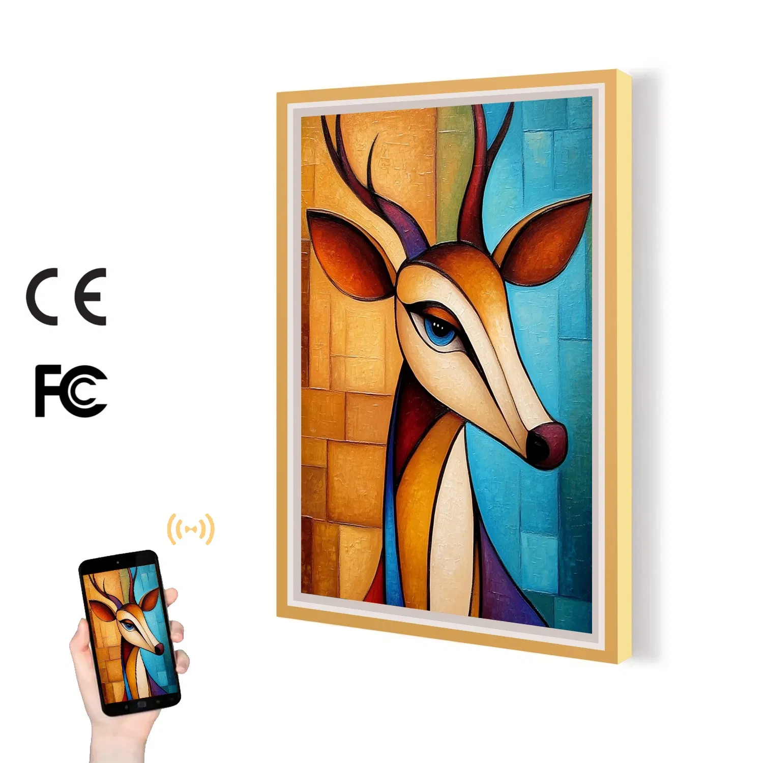 High-Quality Android Digital Signage Display with IPS Technology