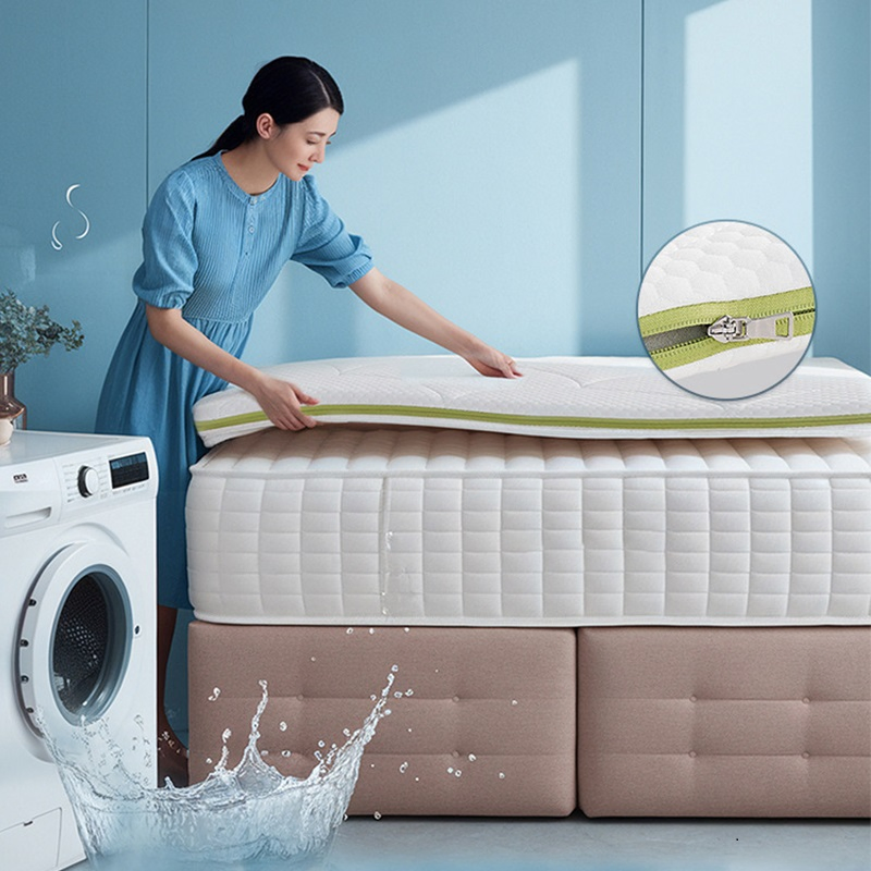 Bamboo Anti-Bacterial High Density Memory Foam Bed Mattress Topper Pad