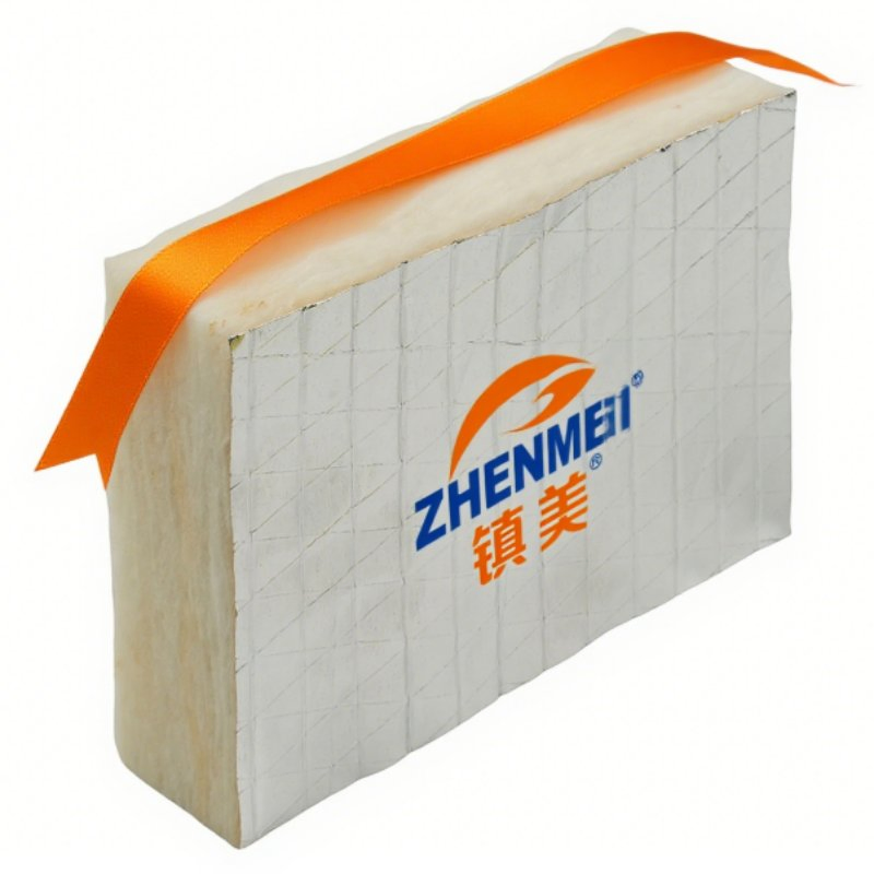 China Origin Zhenmei Customizable Fireproof Glass Wool Construction Material