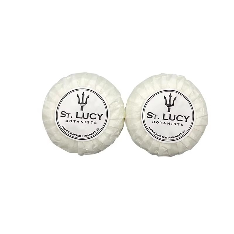 Mini 35g Luxury Bath Soaps Logo Customized Disposable Soap for Hotel Toilet