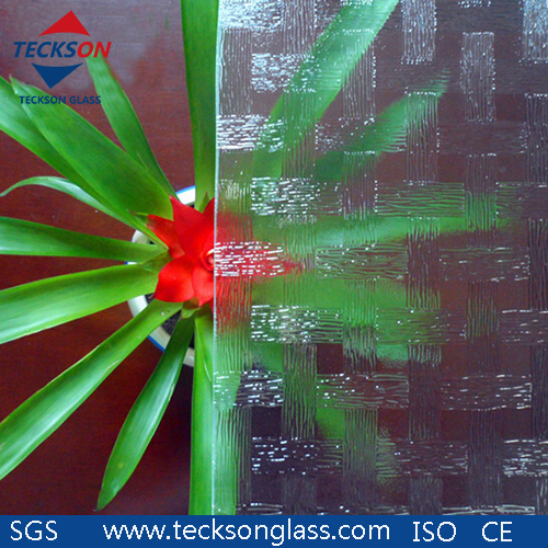 3/4/5/5.5/6/8/10mm Clear Glaverbel Bamboo Pattern / Patterned Glass