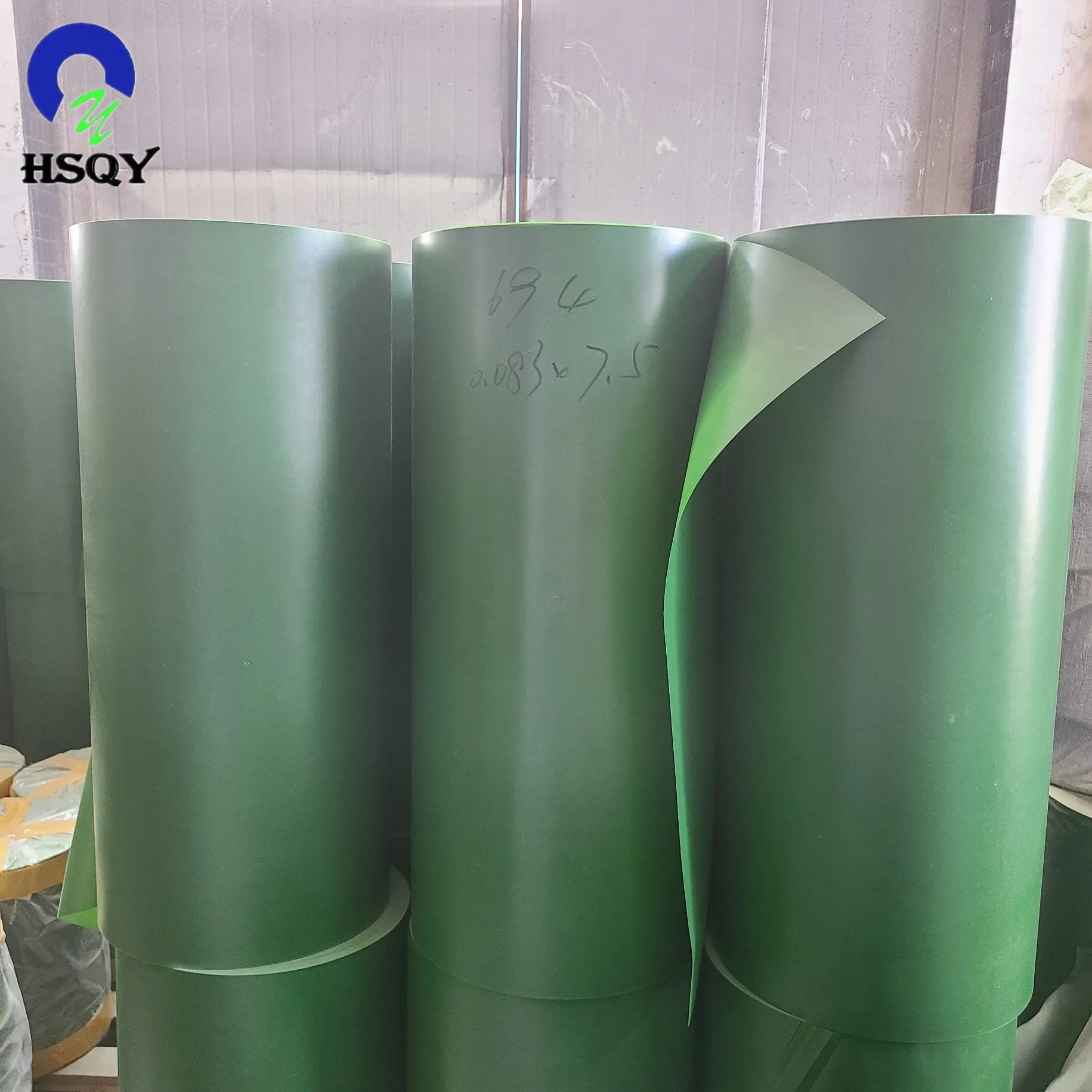 Commonly Used Green PVC Film Plastic Sheet Used for Making Artifical Christmas Tree