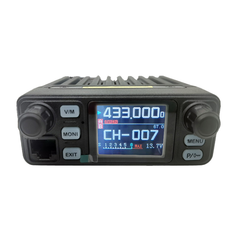 Px-Mini Car Radio 25W VHF UHF Mobile Radio Base Station VHF UHF Dual Band Car Vehicle Transceiver