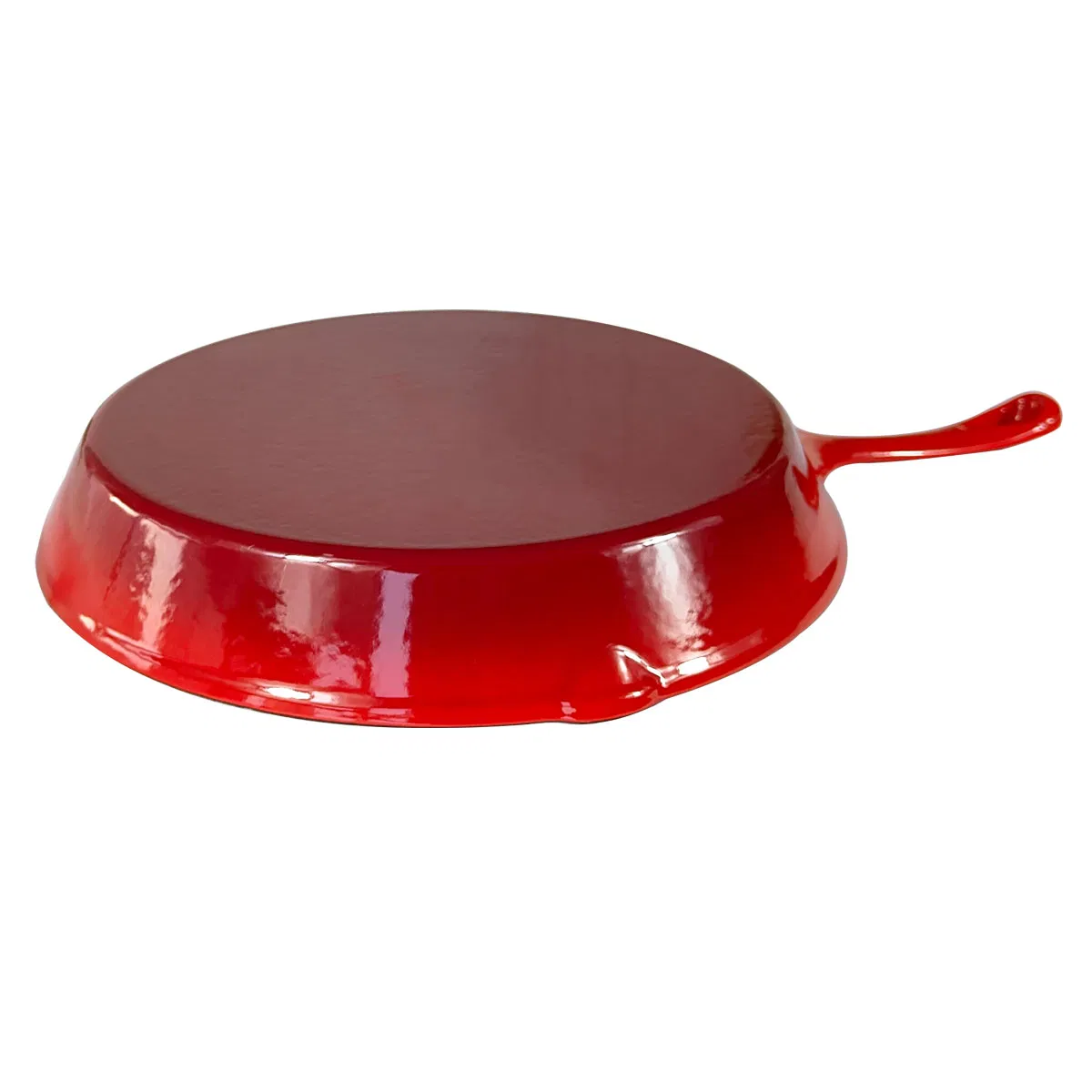 Dia 30cm 12" Factory Price Wholesale Single Handle Design Different Sizes Cast Iron Cooking Pan