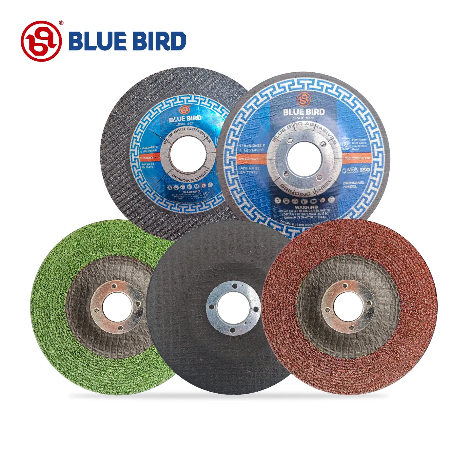 2026 4 1/2" Grinding Wheel for Stainless Steel and Metal Professional 4 Net Durable