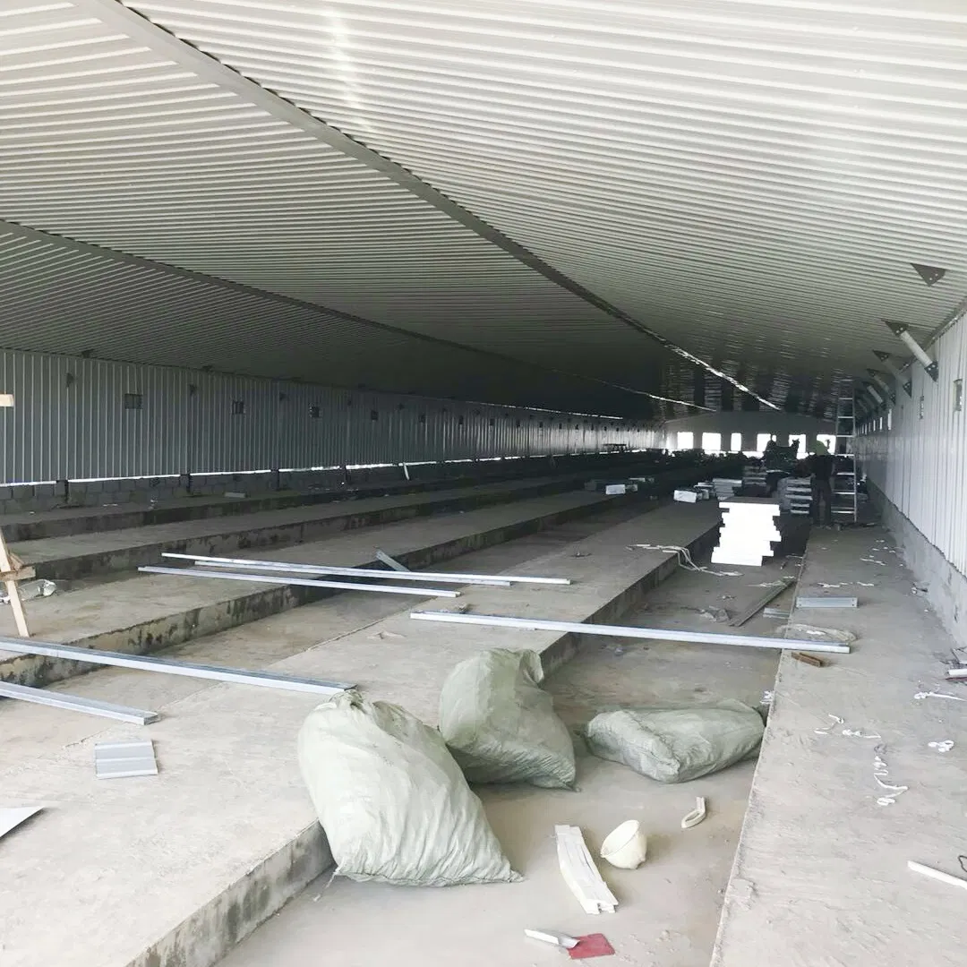 Nigeria Steel Structure Poultry Farm Building Modular Prefabricated/Prefab Chicken House