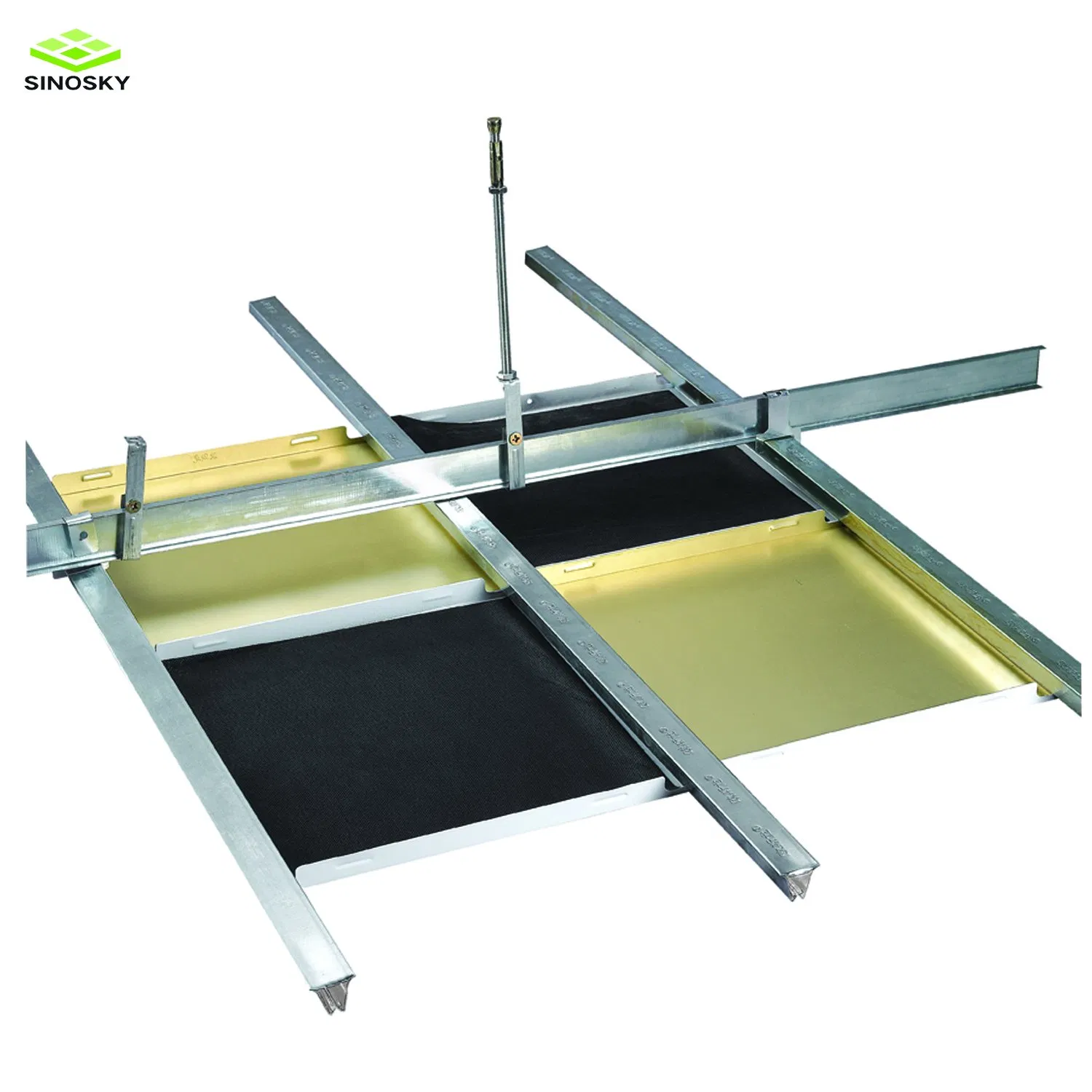 Soundproof Perforated Aluminum Ceiling Tile for Multimedia Classroom/Logistics Center