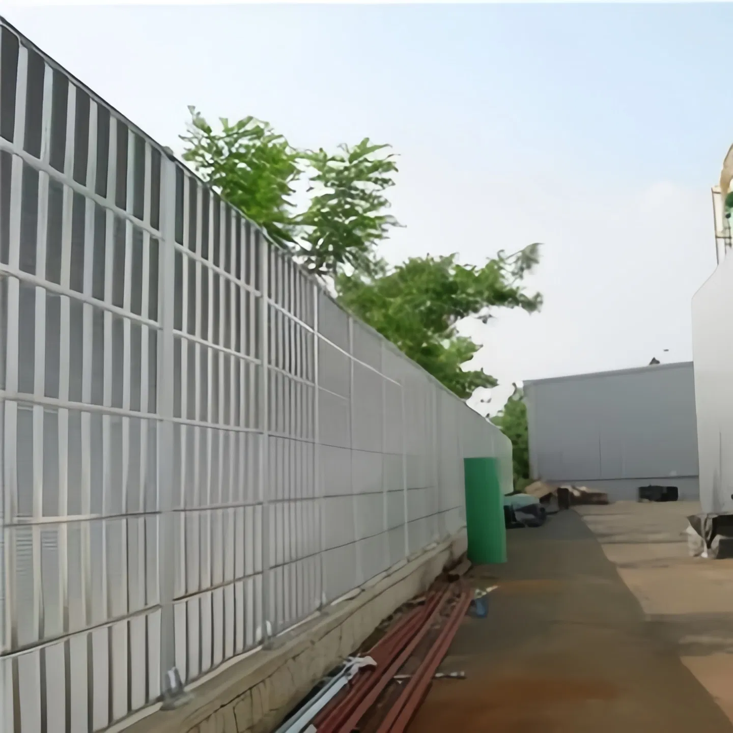 Aluminium Noise Barrier Panels Modern Style Exterior Soundproofing Mur