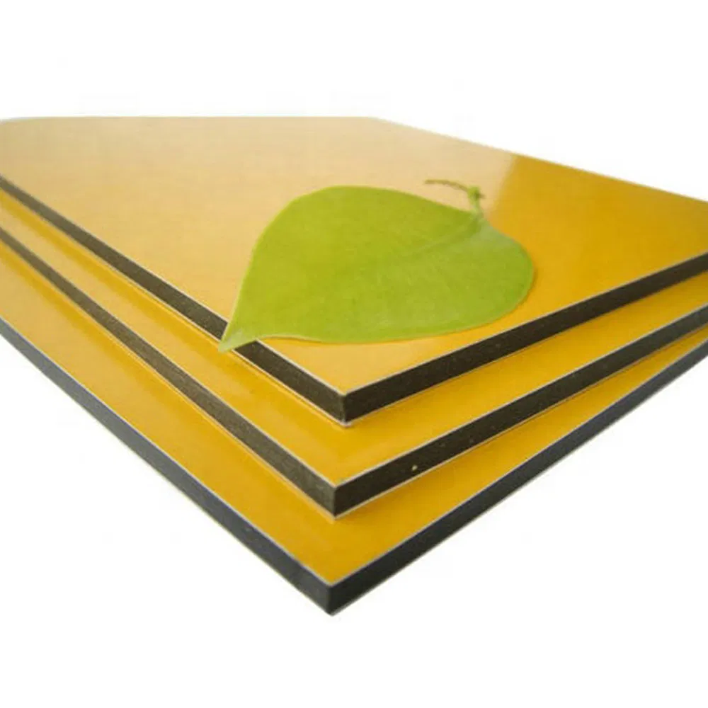 Geeshine High Glossy Outdoor Wall Cladding Mirror Aluminum Composite Panel Manufacturers