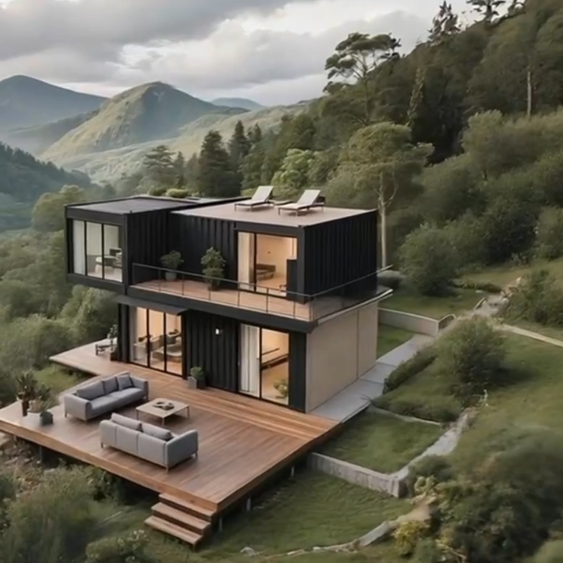 Foldable Steel Structure Container Hotel for Quick and Easy Setup