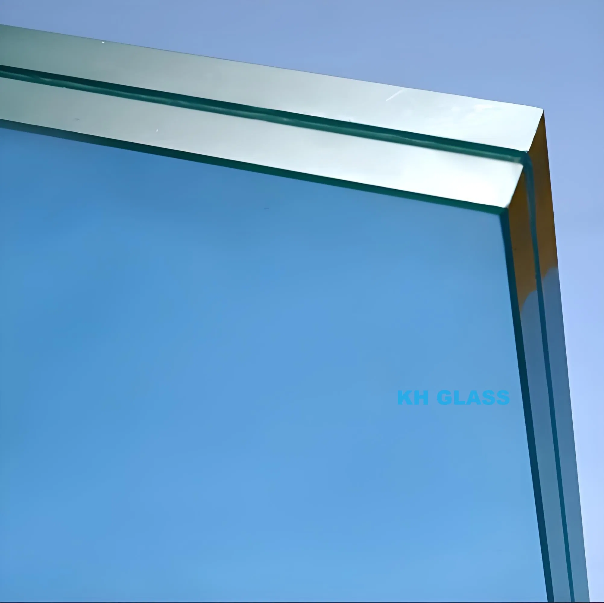 Acid Etched 6.38mm Laminated Glass for Decorative Windows and Doors