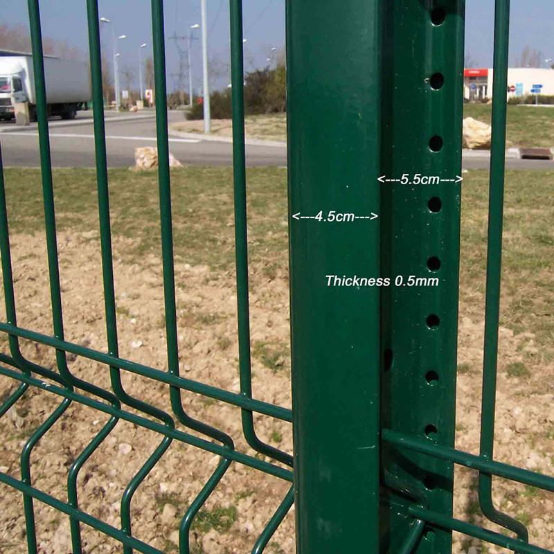 Factory Price China Direct Manufacture High Quaity OEM Garden Wholesale Powder Coated Welded Metal Curved 3D Triangle V Mesh Security Mesh Panel Fence for Sale