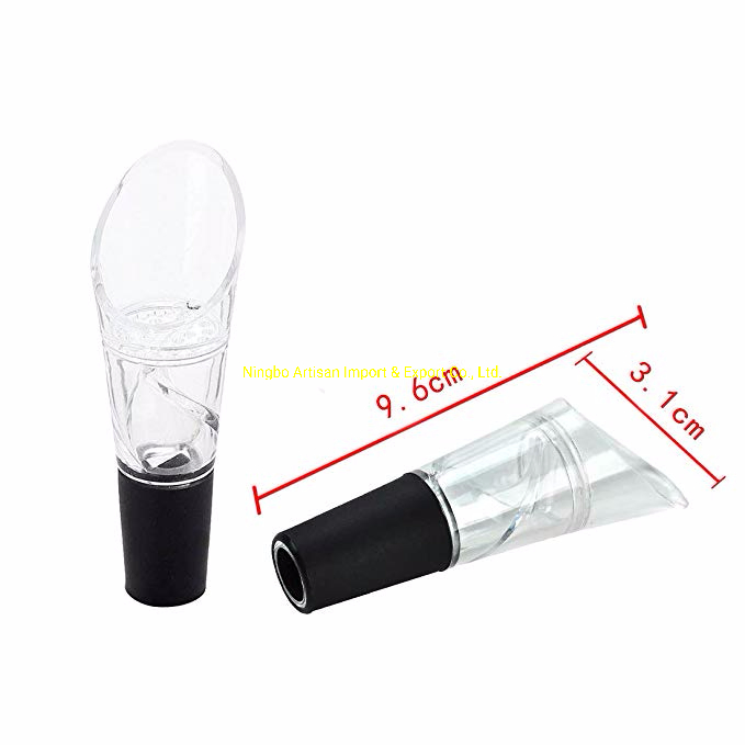 China Factory Portable Plastic Aerator Decanter Red Wine Enthusiasts Pourer