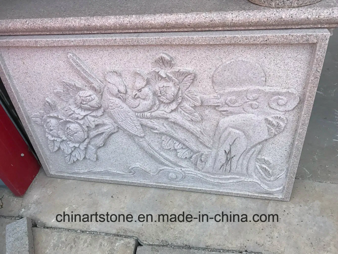 Turkey White Limestone Slab for Waterjet Tiles