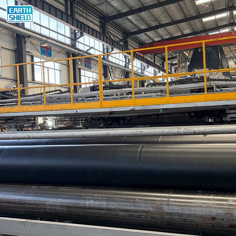 Seepage-Proof 0.3-3mm HDPE UV-Stabilized Anti-Corrosion Barrier Geomembrane for Canal