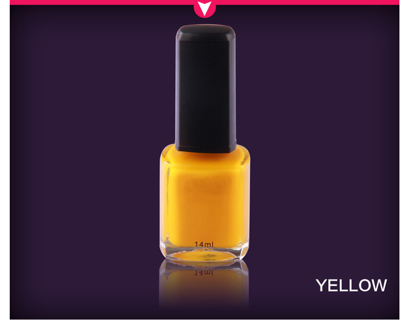 OEM Brand Quality Sweet Candy Colors Waterproof Nail Polish