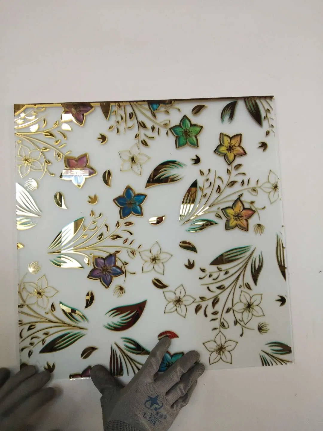 6mm Silk Screen Printing Glass with High Quality for Building Glass