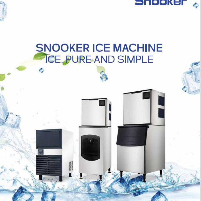 Commercial Sk-80p 36kg/24h Cube Ice Making Machine