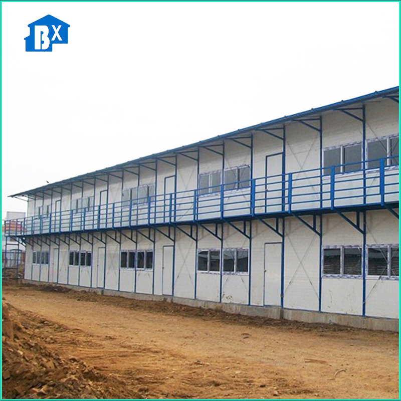 Modern Steel Structure K-House with Enhanced Comfort Features Elegant Steel Structure Prefabricated / Prefab House Designed for Comfortable Living