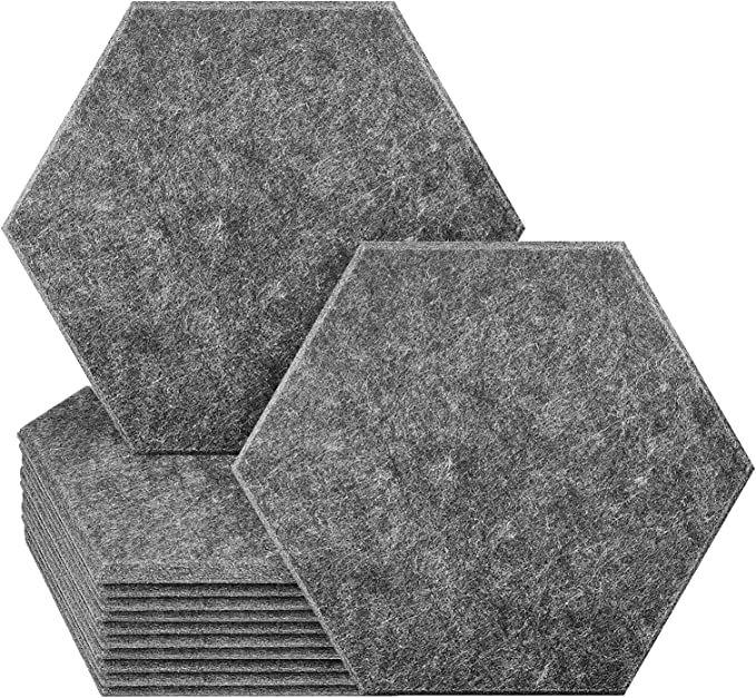 Custom Size Recycle Pet Acoustic Panels Soundproof Material Polyester Felt Acoustic Panels