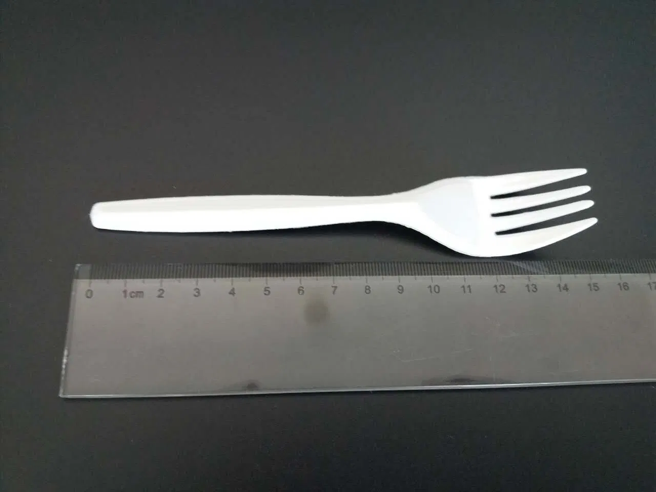 White Plastic PP Folk for Tableware