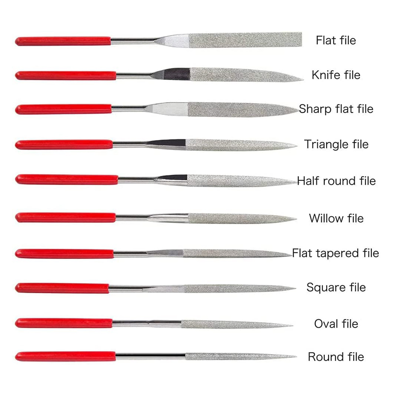 Напильник плоский стальной 8 дюймов, 4 дюйма