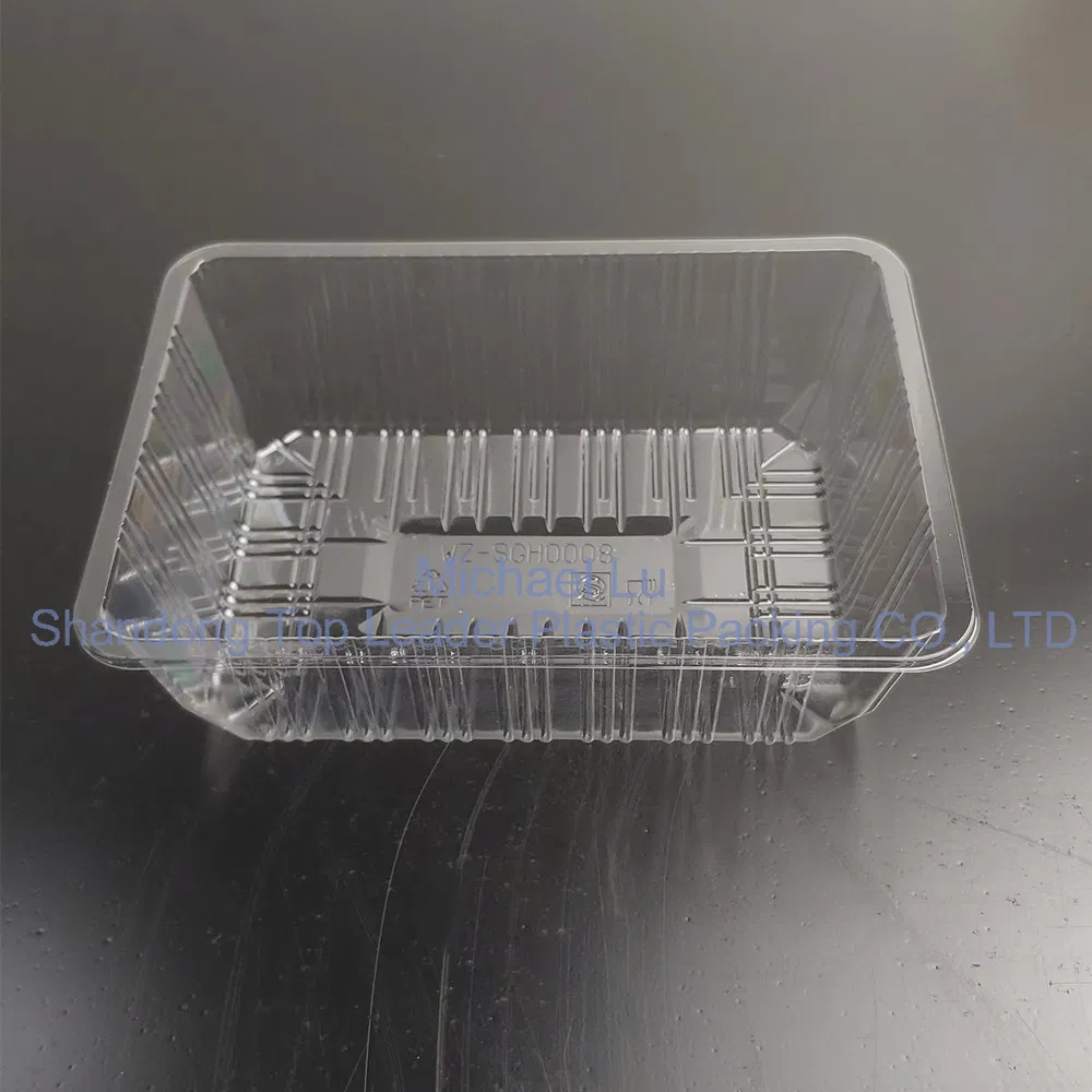 Take Away Disposable Plastic BOPS Sushi Box Black for Seafood Snack