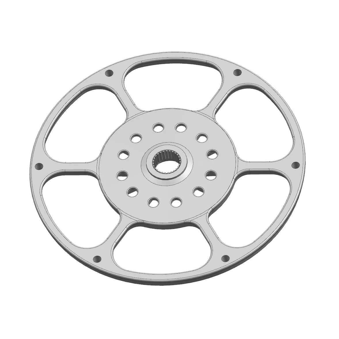 Heat-Treated Surface High Productivity Multi-Cavity Hot Runner ISO9001 Aluminum Die Casting Part