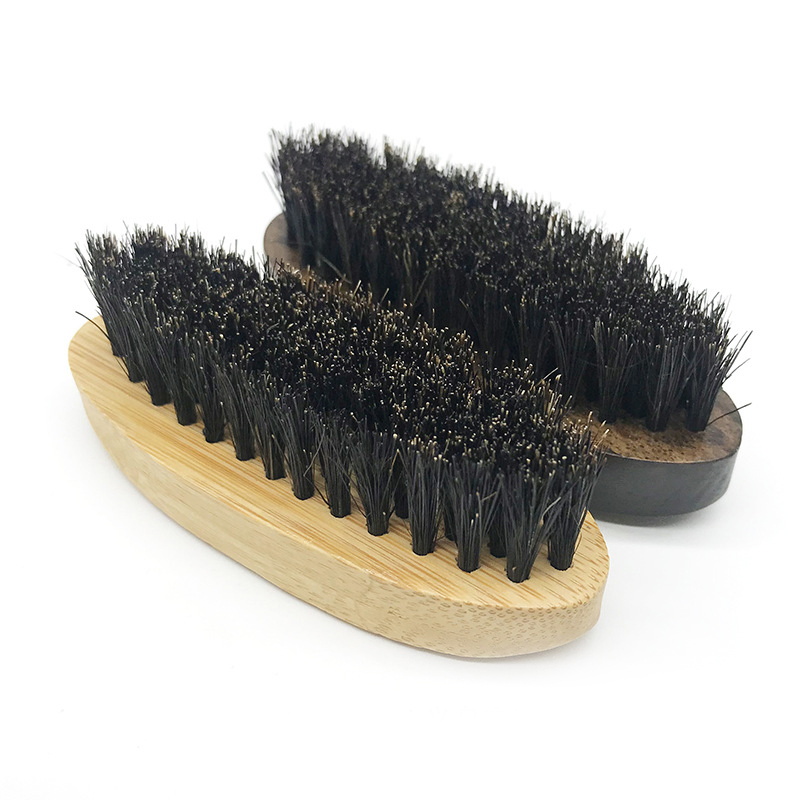 Beard Brush Stiff Boar Bristles Beard Grooming Beard Brush for Men