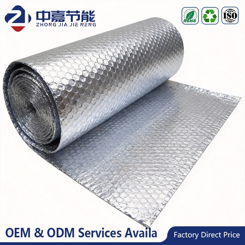 Air Bubble Insulation Bubble Sheet Aluminium Foil Heat Insulation Bubble Foil for Steel Structure Roof