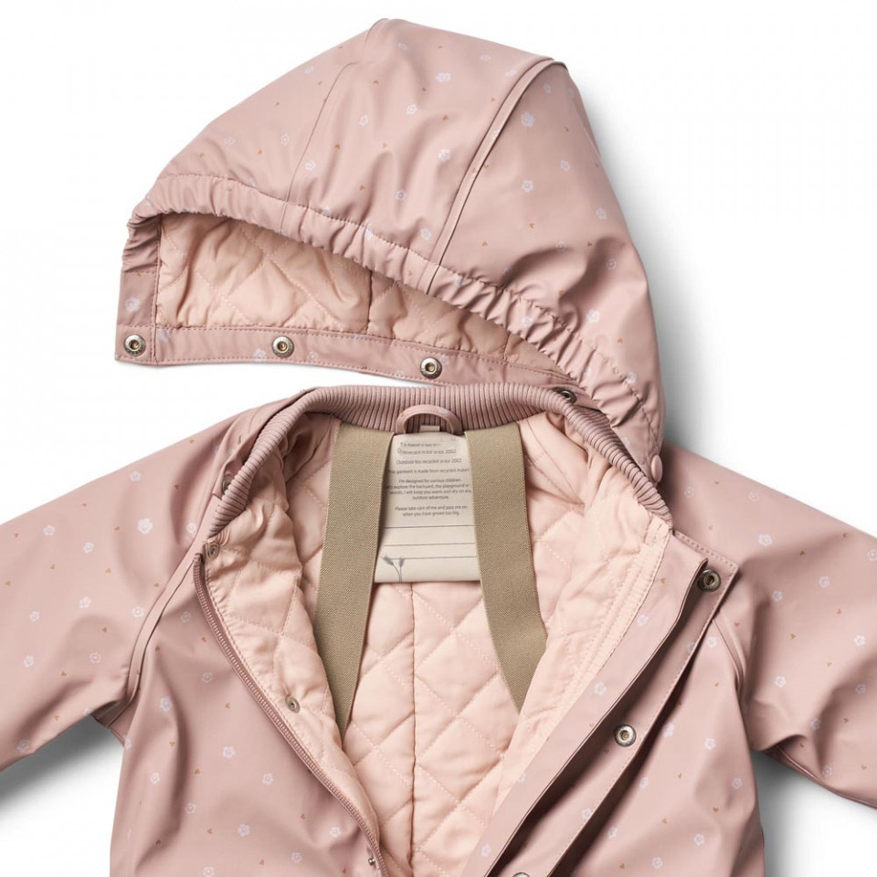 Girls Fashion PU High Quality Custom Logo Waterproof Romper Raincoat for Boys