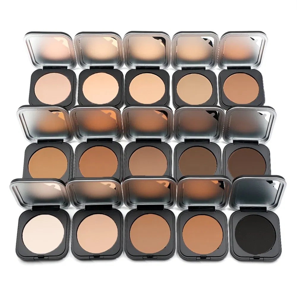 Low MOQ Setting Face Powder Custom Logo Pressed Compact Powder Private Label Compact Powder