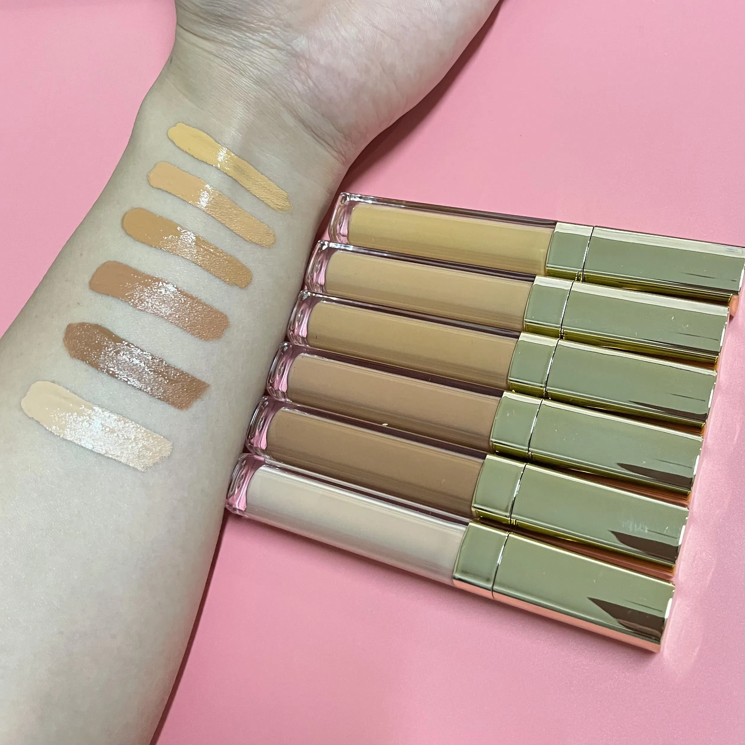 Wholesale High Definition Concealer Gold Type Vegan Creamy Concealer Private Label