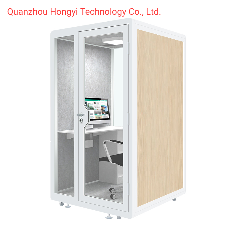 Wooden Public Area Soundproof Work Office Booth Seating Price Phone Cubicle Room Phonebooth American Box Privacy Acoustic Pods