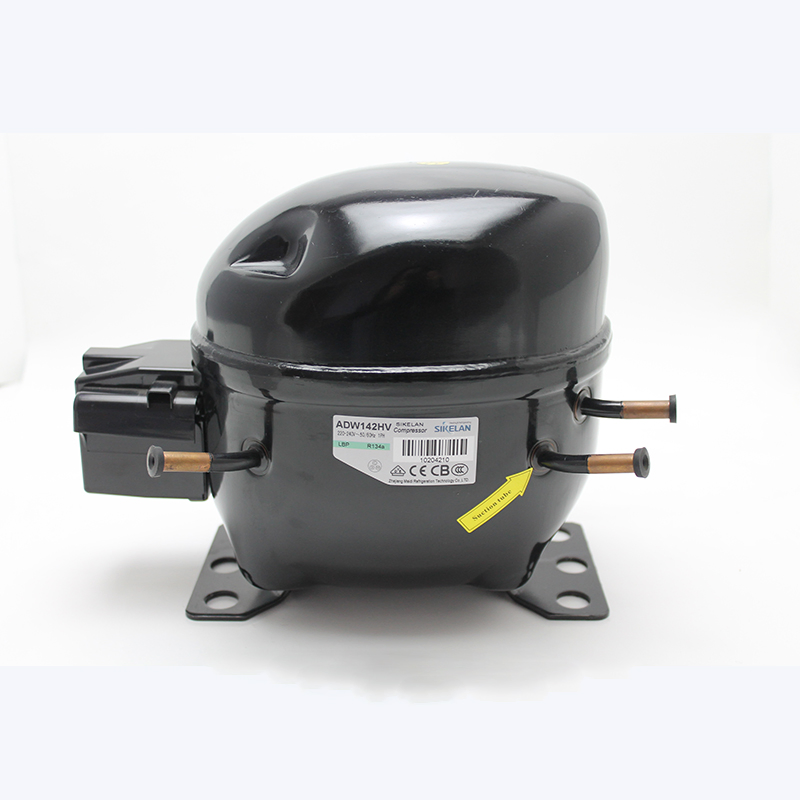 High Efficiency R134A Refrigeration Hermetic AC Compressor Adw142hv 220V Lbp