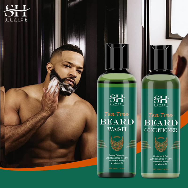 Tea Tree Perfect Hair Beard Shampoo and Conditioner for Men